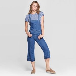 Capri Denim Jumpsuit